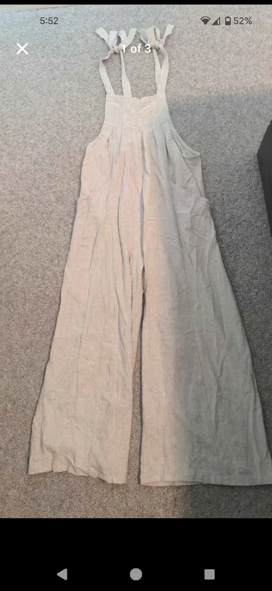 Linen Blend Romper thumbnail