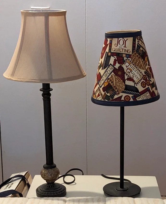 Two Table Lamps  $14 each thumbnail