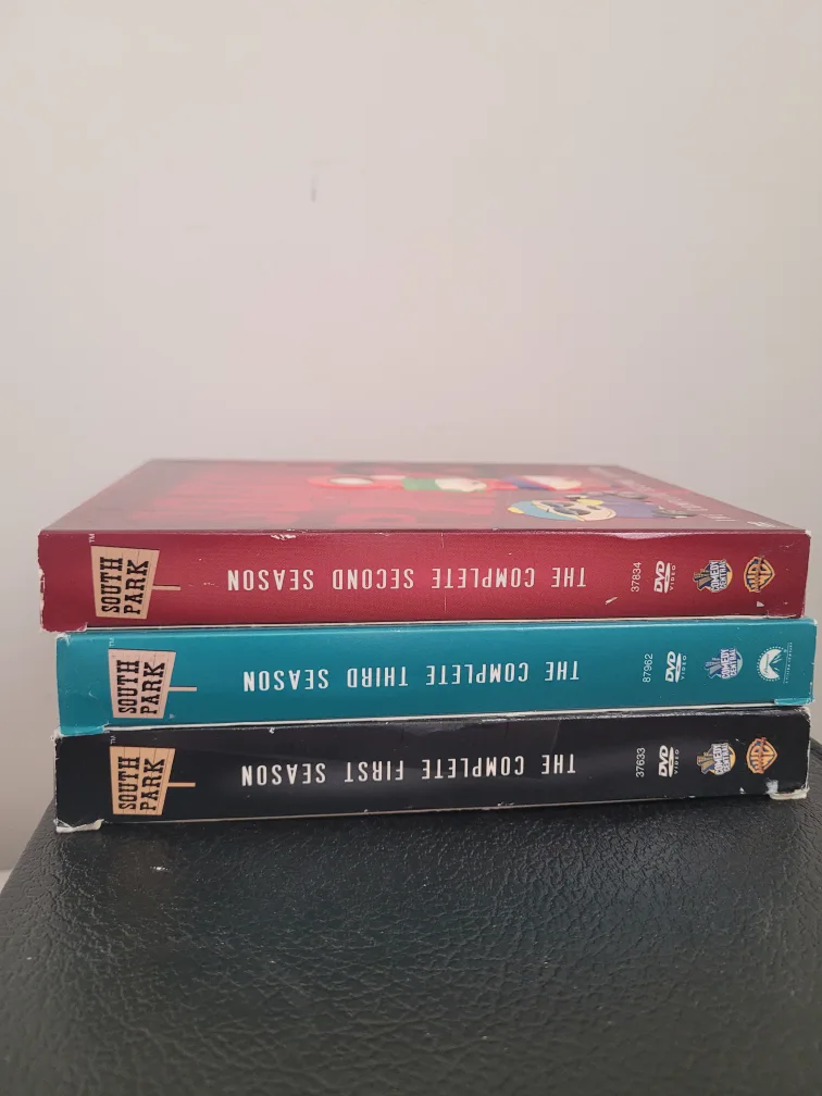 South Park Complete Seasons 1-3 DVDs thumbnail