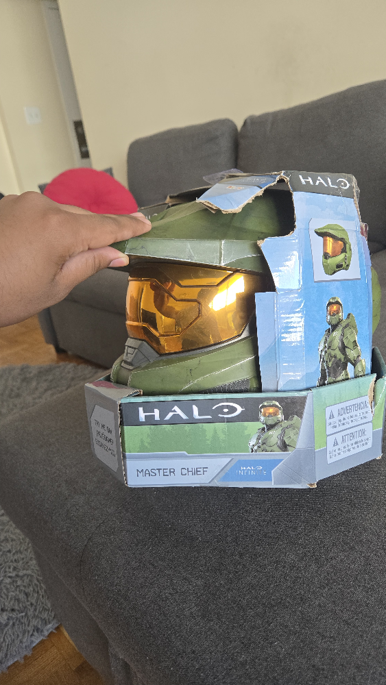Wearable! Halo Master Chief Child Helmet Collectible Item