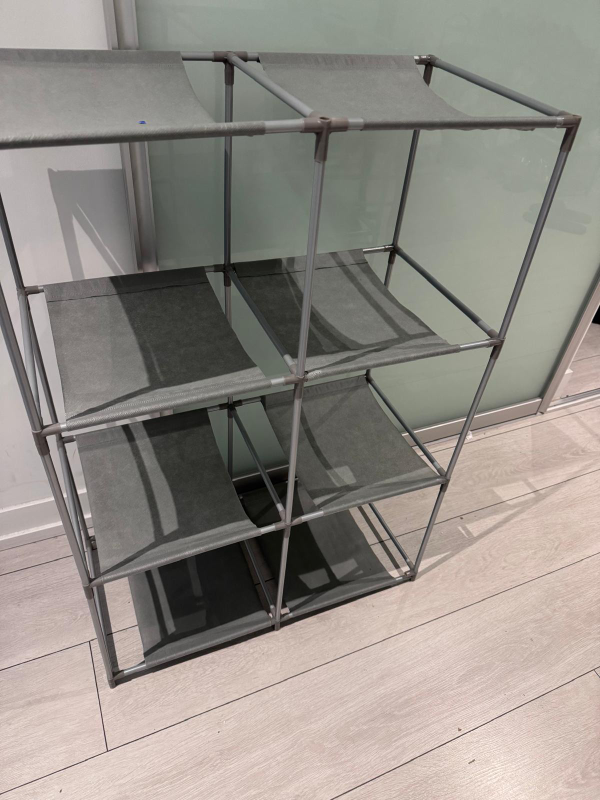Free Grey Shelf Unit organizer
