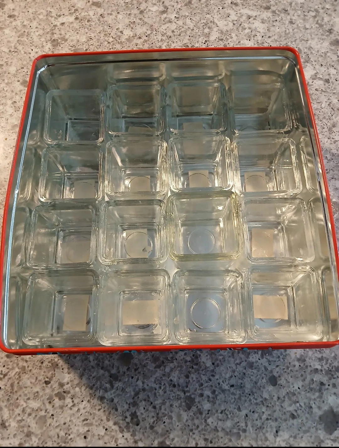 16 Votive Glass Candle Holders. It's available. Fixed price. image indicator(2)