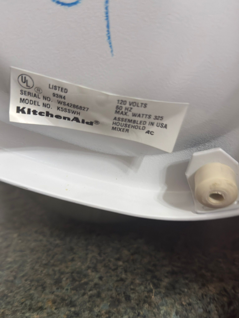 KitchenAid Heavy Duty Stand Mixer K5SSWH - photo 3