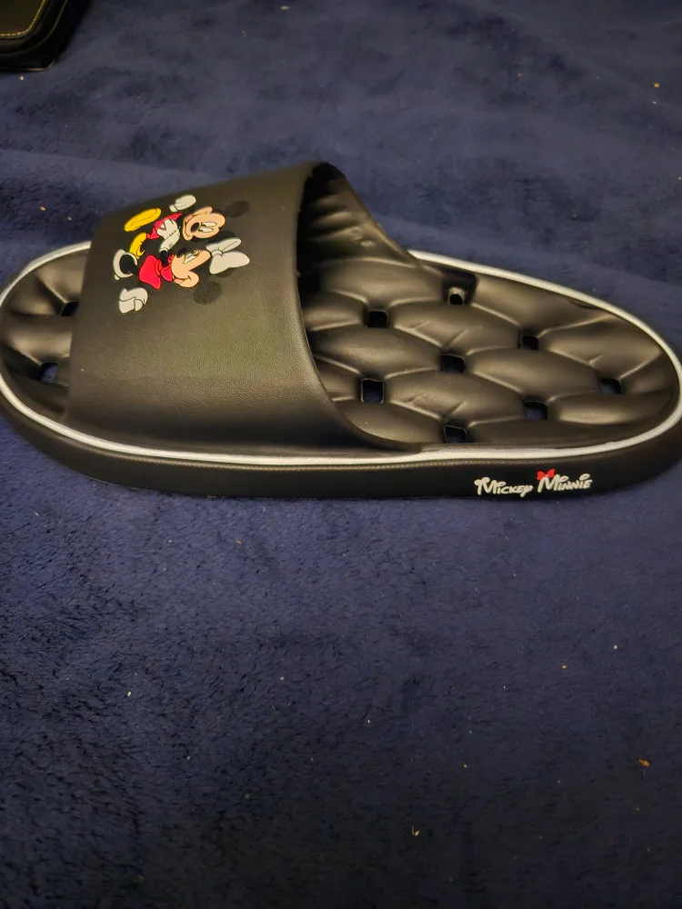 Mickey Mouse Black Sandals - Size 44-45 thumbnail