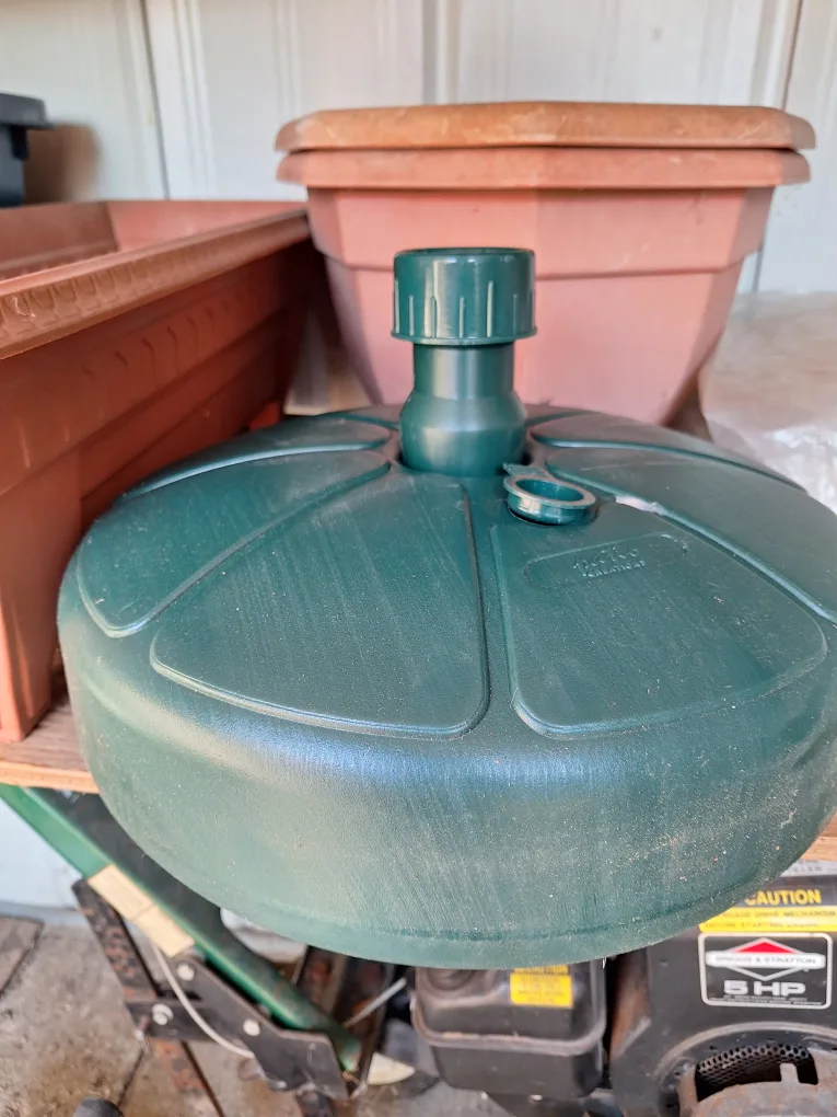 Brand New in Box Plastic Patio Umbrella Base/Stand thumbnail