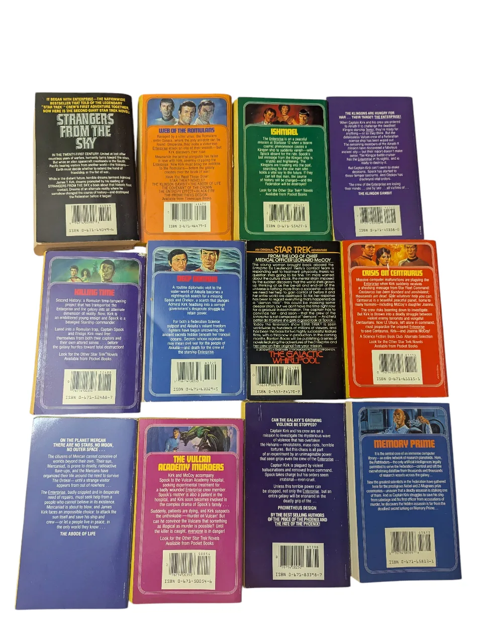 TAKING OFFERS: 33 VINTAGE STAR TREK paperback books 1970s 1980s image indicator(4)