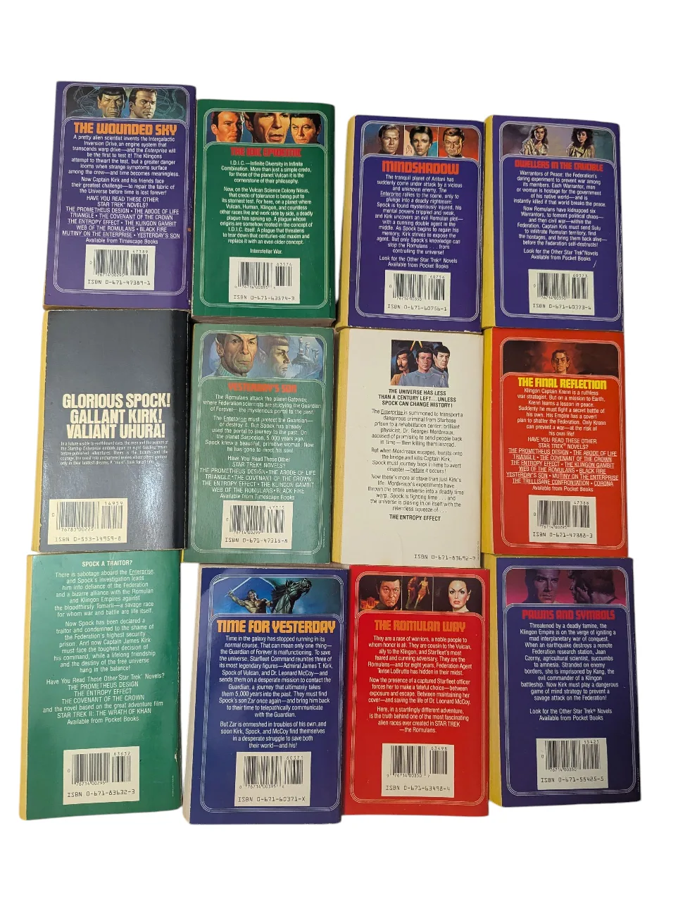 TAKING OFFERS: 33 VINTAGE STAR TREK paperback books 1970s 1980s image indicator(6)