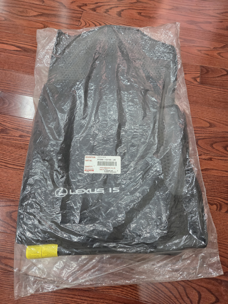 New Lexus IS Floor Mats