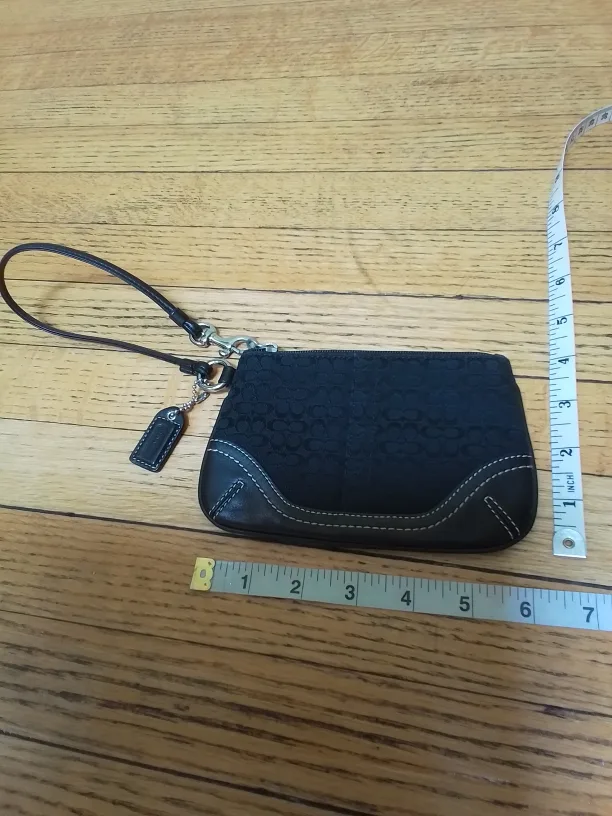 Coach Black Wristlet thumbnail