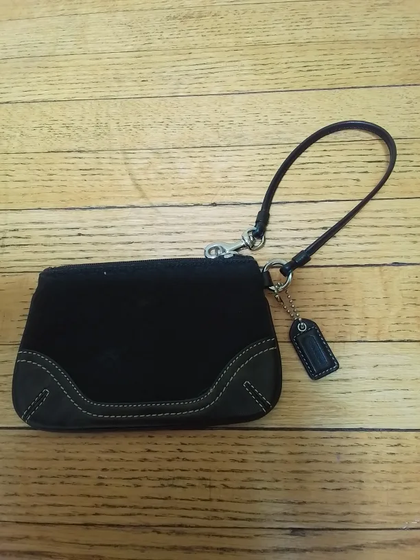 Coach Black Wristlet image indicator(2)