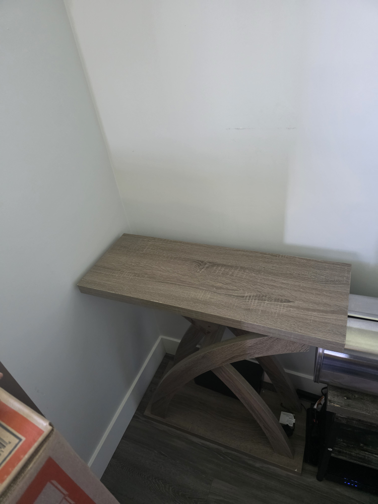 Console Table - Wood Grain Finish