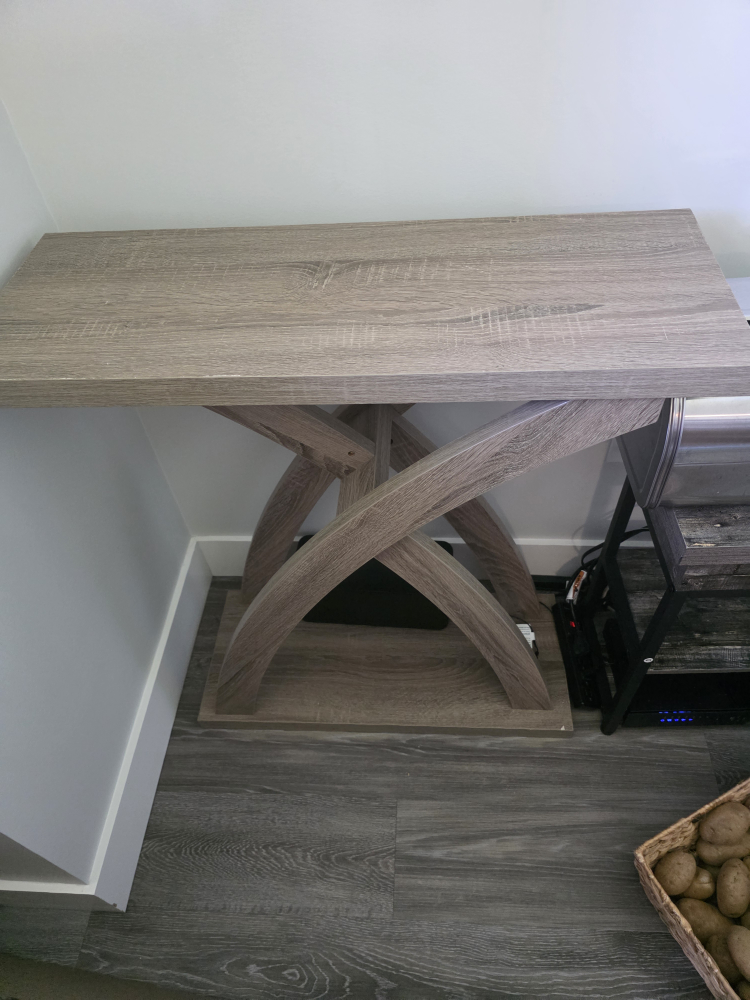 Console Table - Wood Grain Finish - photo 3