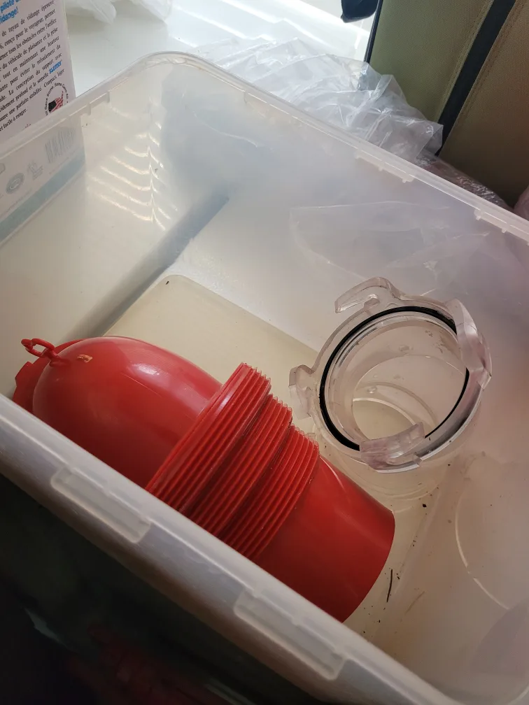 RV Plumbing Parts - Red & Clear image indicator(2)