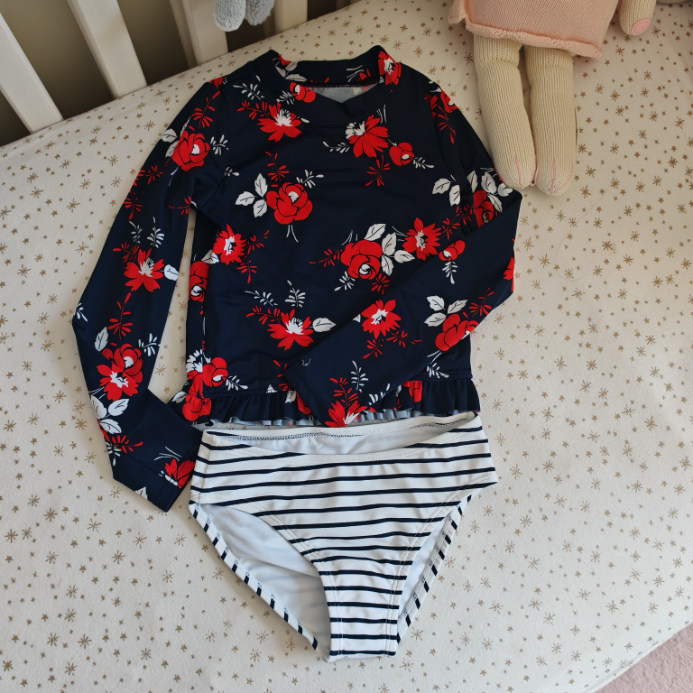 NWOTJanie and Jack Floral Swimsuit - Size 5 - photo 2
