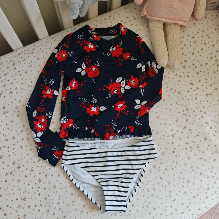 NWOTJanie and Jack Floral Swimsuit - Size 5 - photo 3