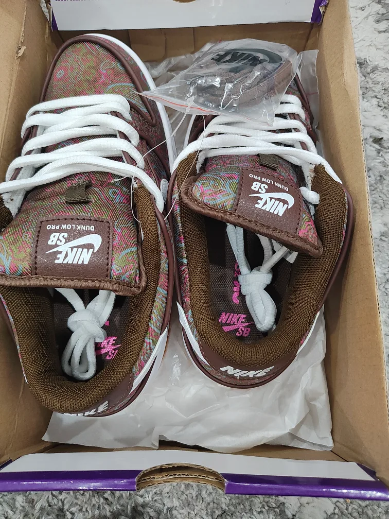 Nike SB Dunk Low Pro Paisley Size 8 Women's image indicator(2)