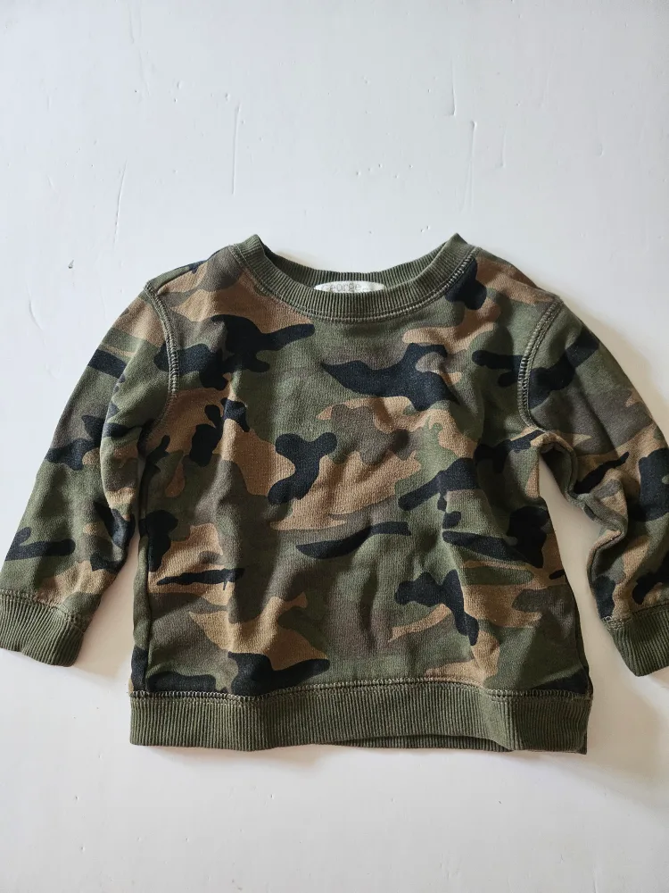 George Camo Print Toddler Sweatshirt  🇨🇦 thumbnail