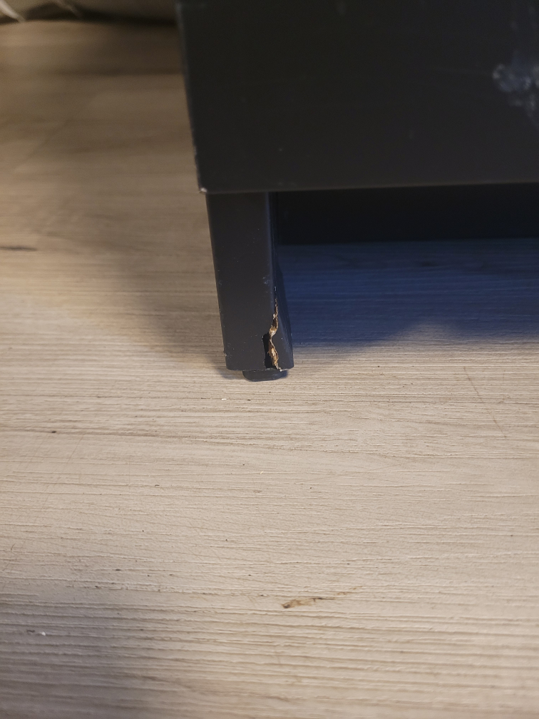 black tv stand - photo 2