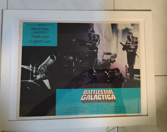 Battlestar Galactica 1978 Movie Theatre Lobby Card thumbnail