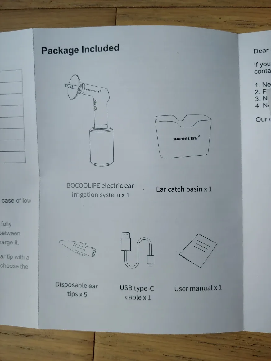 Ear Wax Remover Irrigation System, NEW, USB Rechargeable image indicator(10)