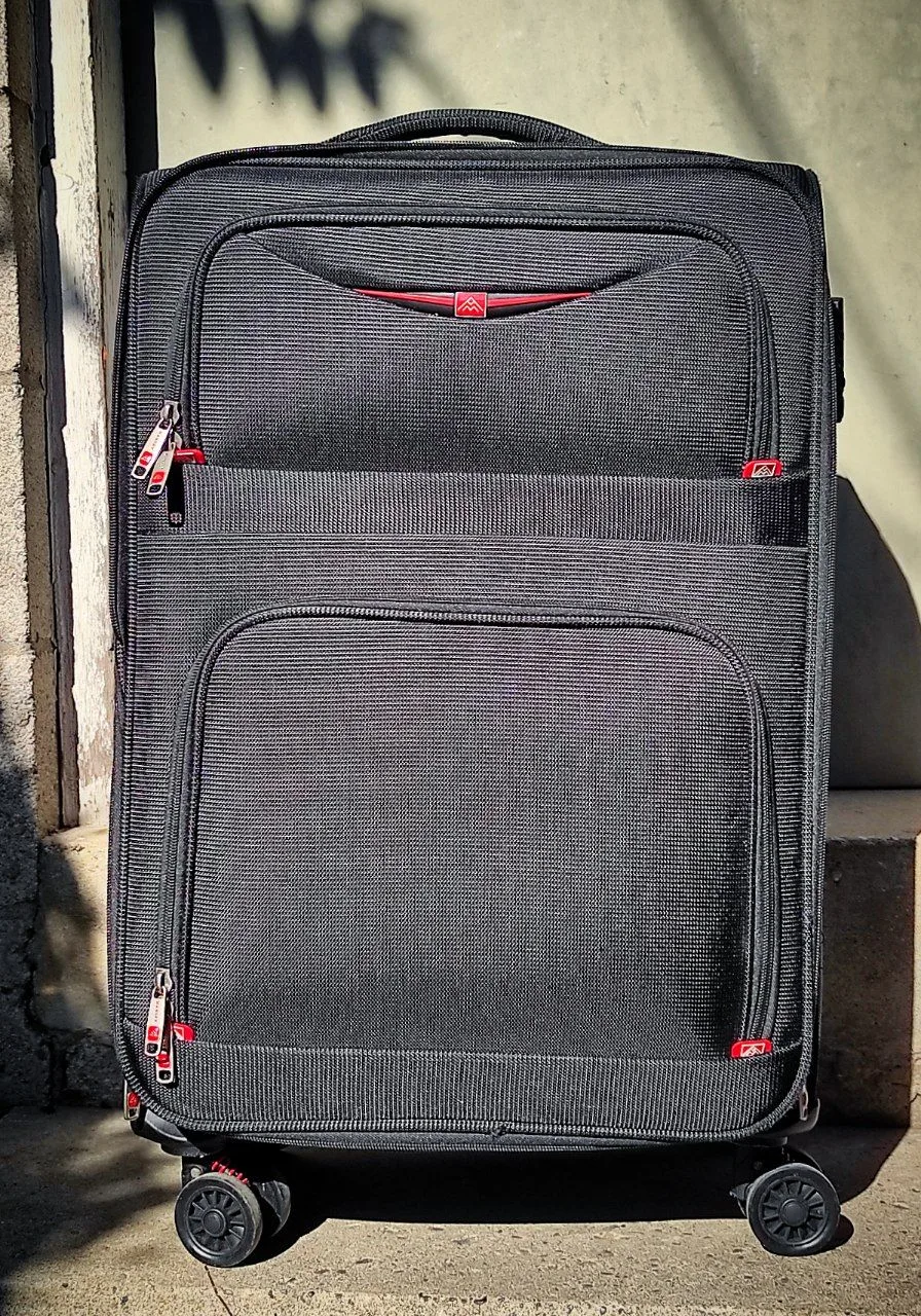 MANDRY Black Carry-On Suitcase thumbnail