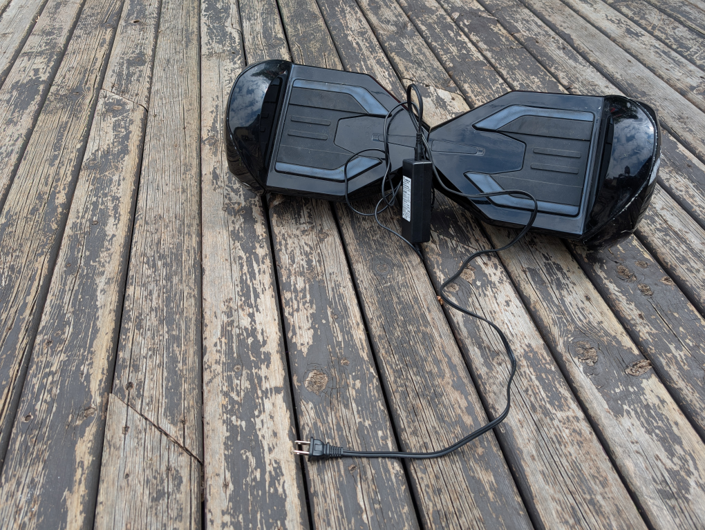 Black Hoverboard with Charger
