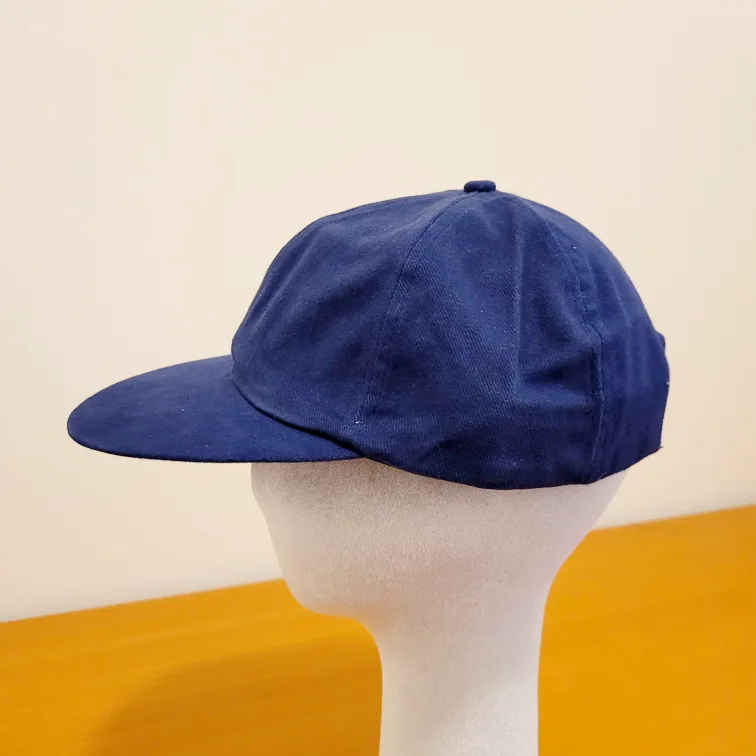 Brand New Vintage 90s Navy Blue Snapback Cap Hat image indicator(2)