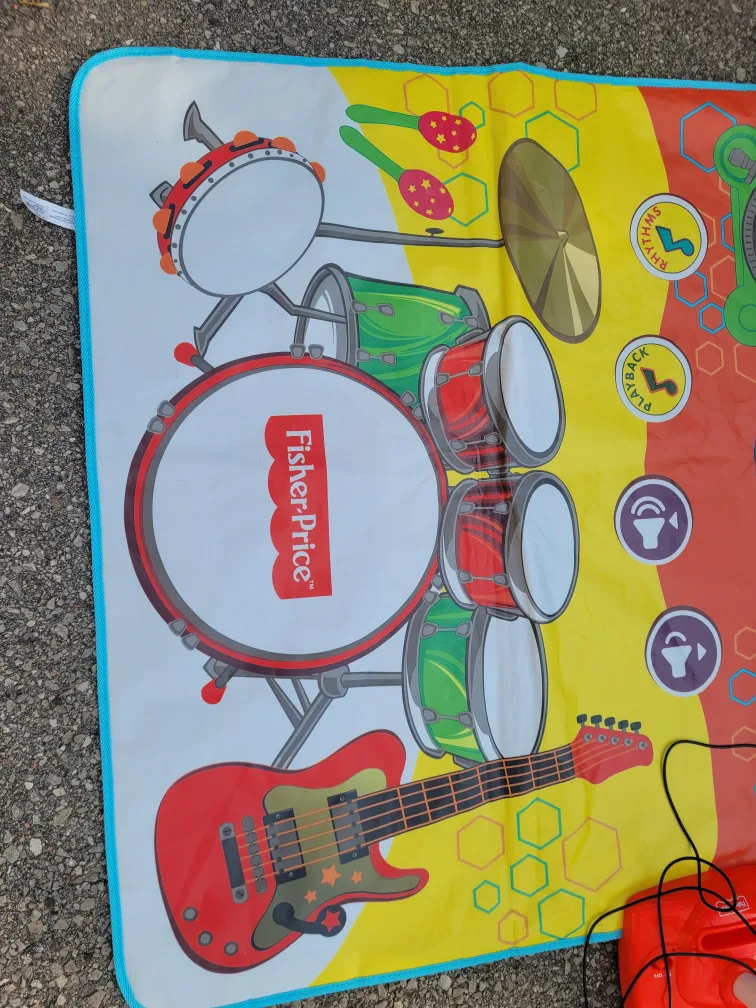 Fisher-Price  Electronic 🇨🇦 Music Mat with 2 Microphones image indicator(4)