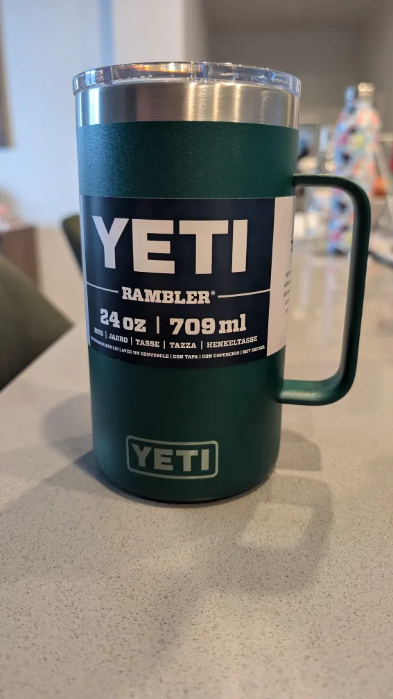 Yeti Rambler 24oz Mug - Green thumbnail