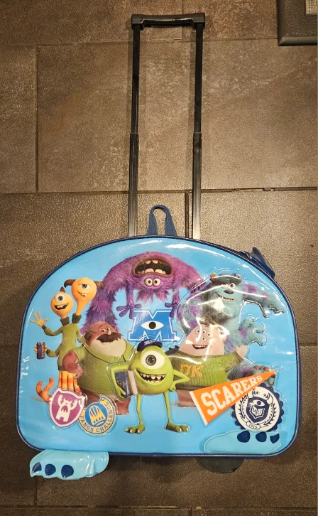 Disney Monsters Inc. University Rolling Suitcase Suit Case thumbnail