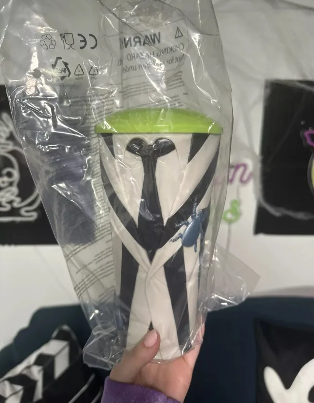 Beetlejuice Tumbler with Lid - New thumbnail