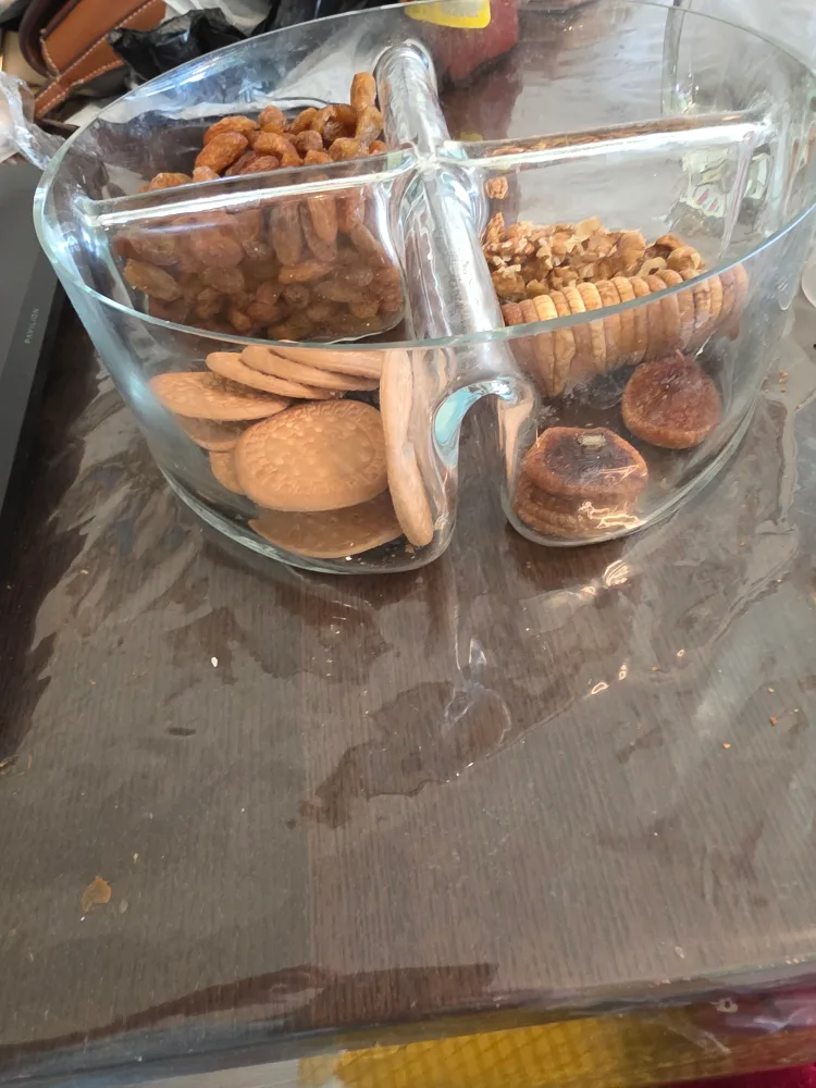 Glass Divided Serving Dish image indicator(2)