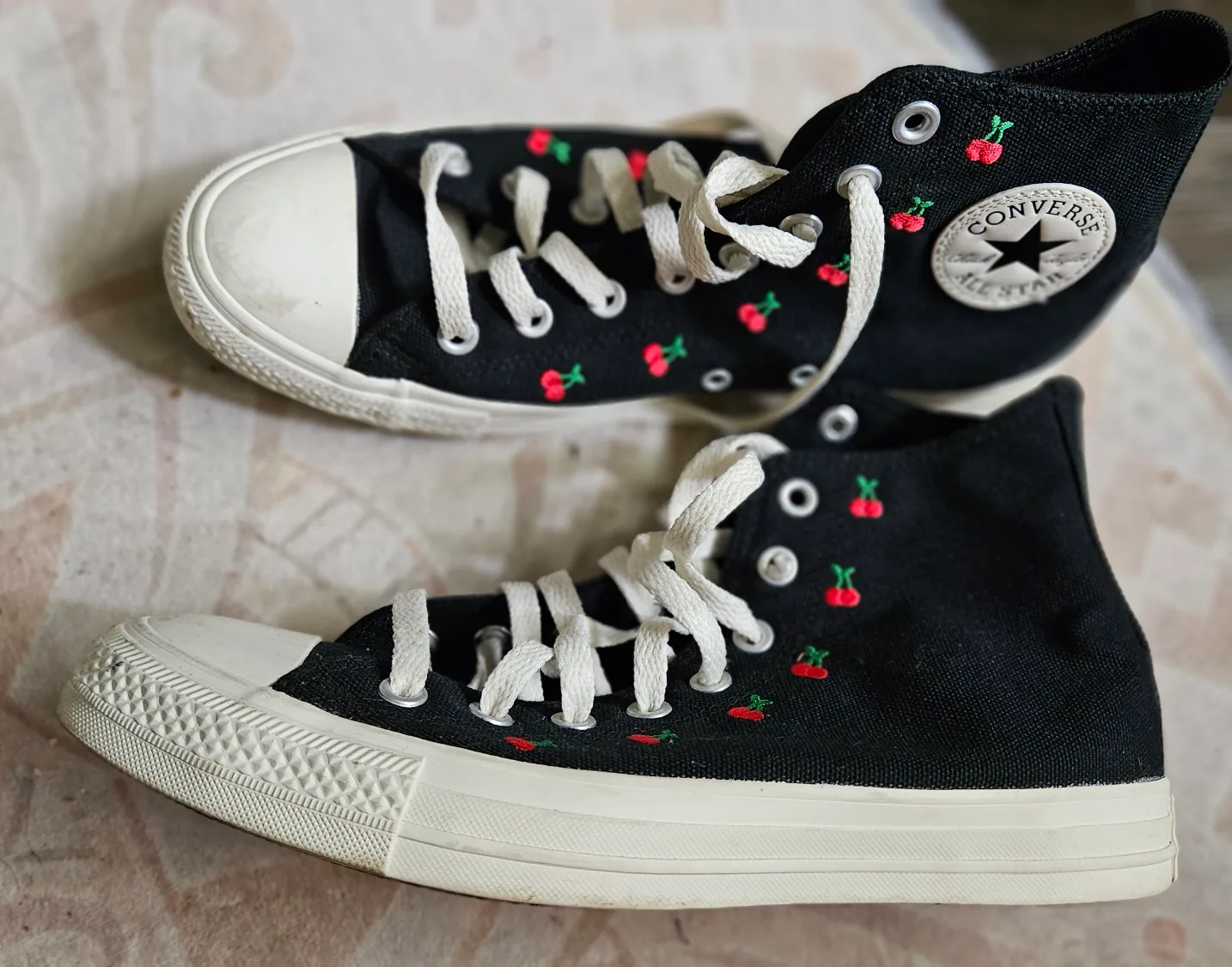 Converse Chuck Taylor All Star High Top Cherry Sneakers thumbnail