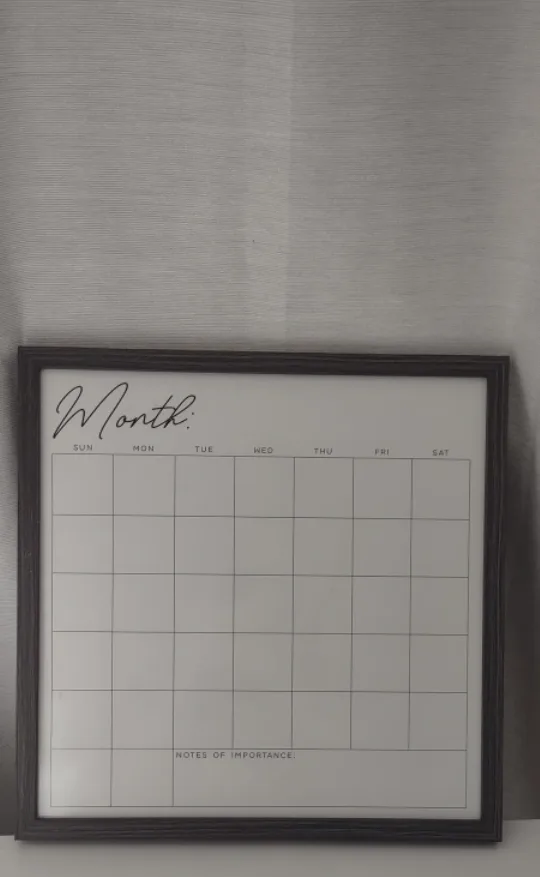 Wall Mounted wooden Planner Board thumbnail