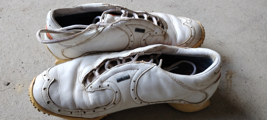 Puma White Leather Golf Shoes - US 8 - photo 4