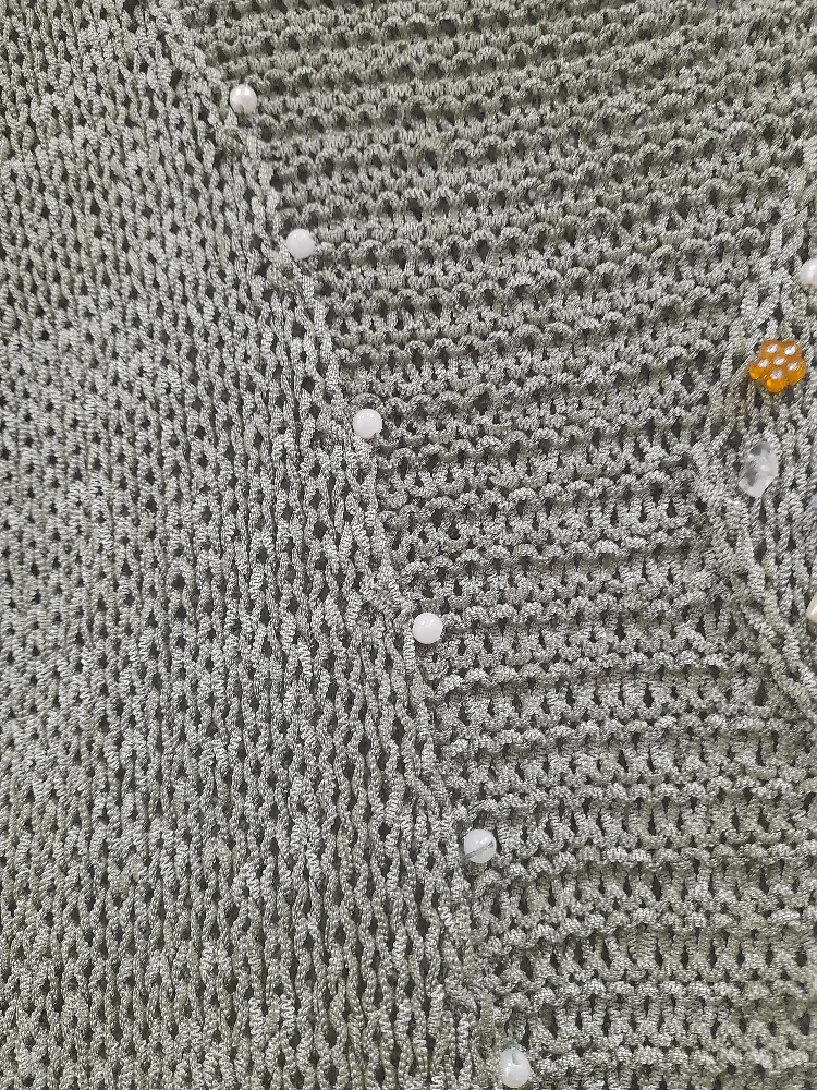 Ashaqi Knit Top - Olive Green size medium image indicator(6)