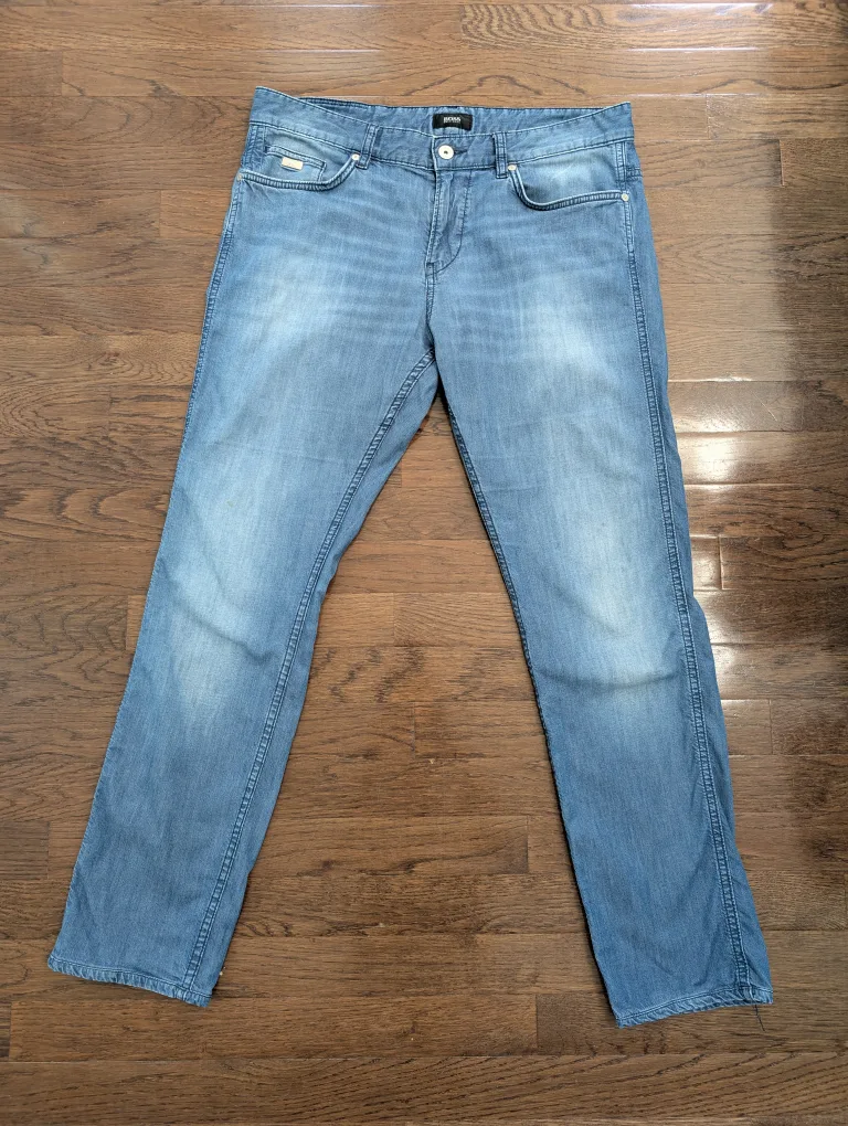 Hugo Boss Delaware Blue Jeans Size 33/32 thumbnail