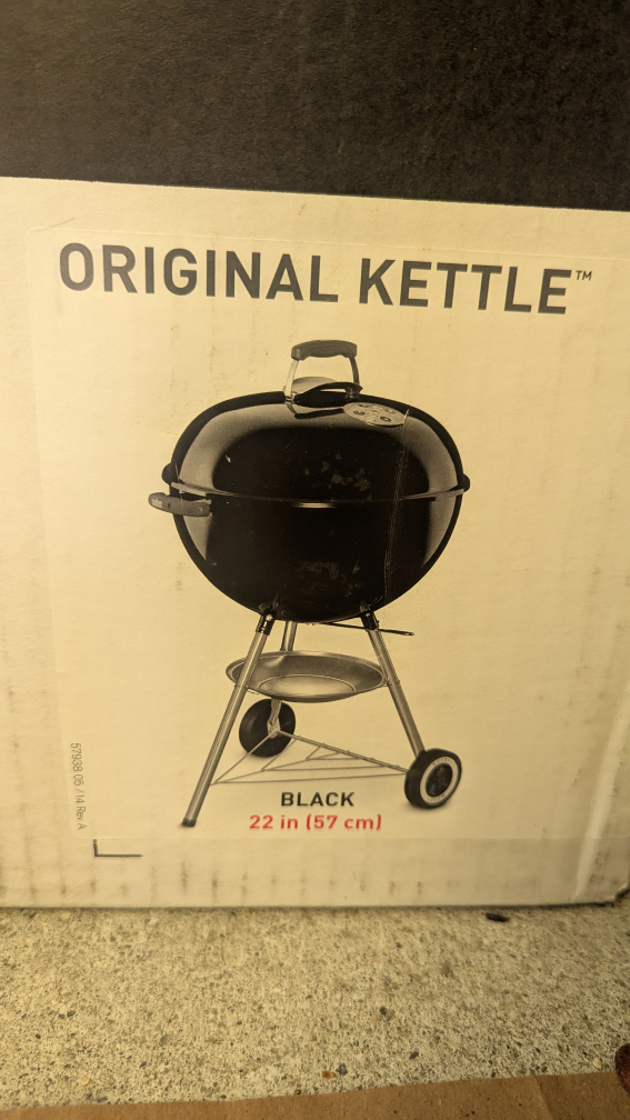 Weber Original Kettle 22-inch Charcoal BBQ - Black - photo 2