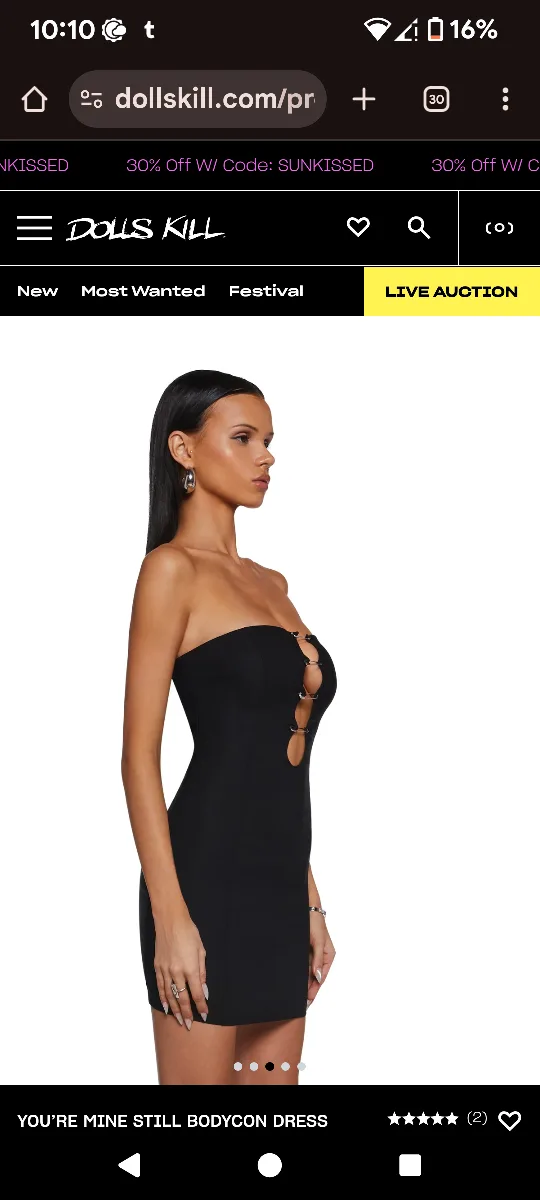 Dollskill Bodycon Dress image indicator(3)