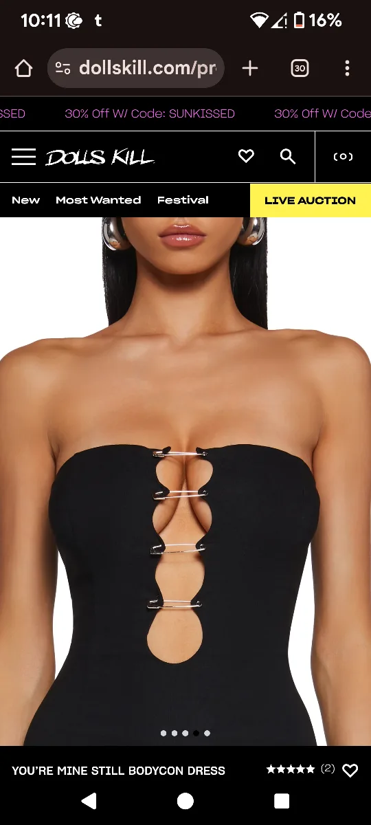 Dollskill Bodycon Dress image indicator(5)