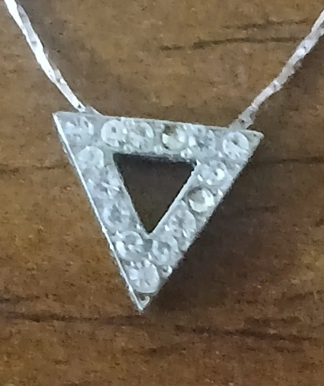 Triangle Pendant Necklace thumbnail