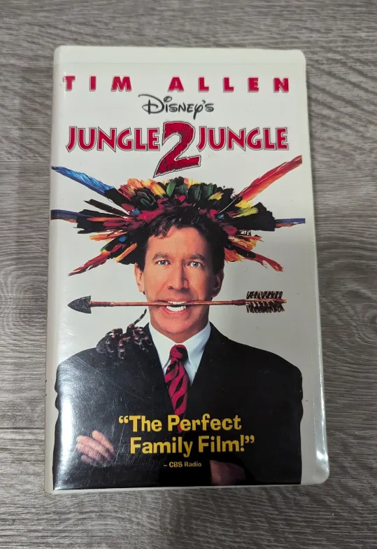 Disney's Jungle 2 Jungle VHS Tape thumbnail