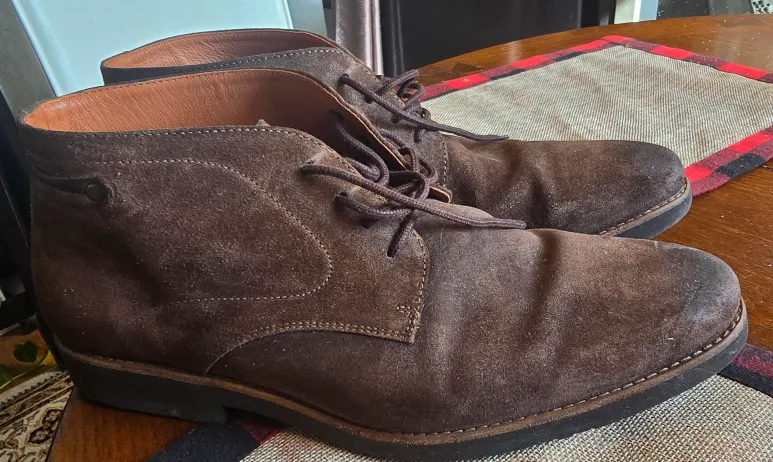 Suede Leather Chelsea Boots 8 thumbnail