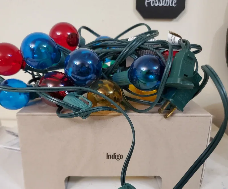 Indigo Starry Glow Multicoloured Small Patio Lights image indicator(5)