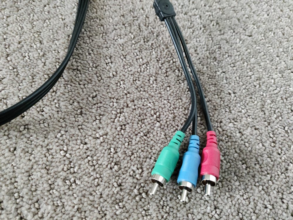 RCA Component HD RGB Video Cable - Red Blue Green - 5 Feet - photo 3