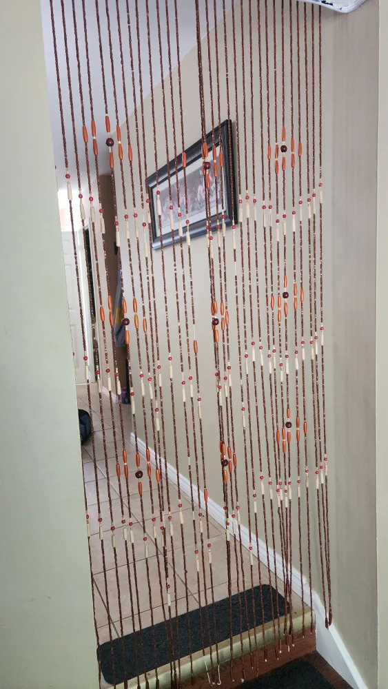Bohemian Beaded Curtain Doorway Divider thumbnail