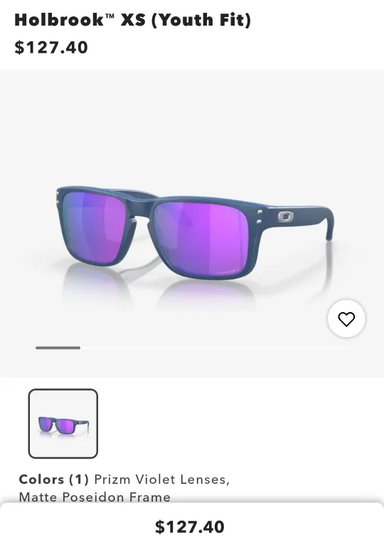 Brand New- Oakley Holbrook XS Youth Sunglasses - Prizm Violet thumbnail