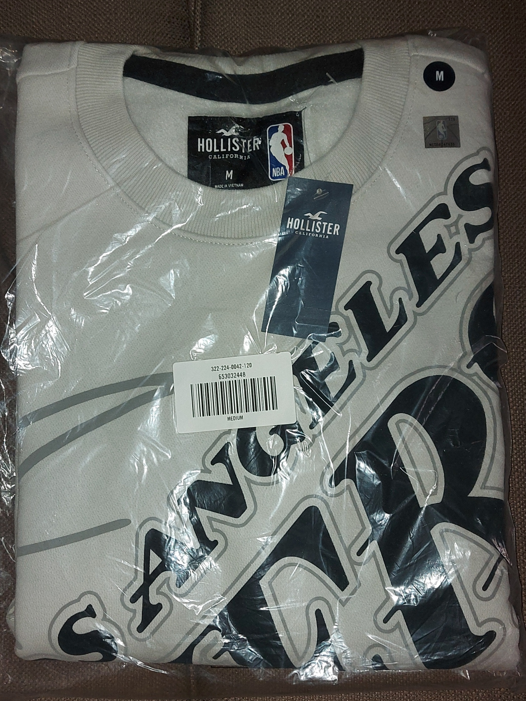 Hollister Los Angeles Lakers Crewneck - M
