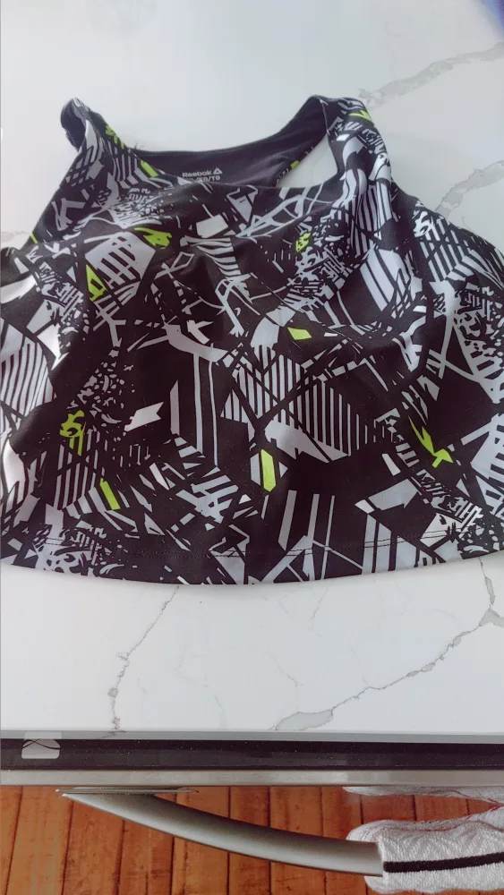 Reebok Black Sports Bra - Size XL thumbnail