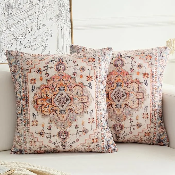 Decorative Throw Pillow Covers, 20x20 inch 🇨🇦 thumbnail